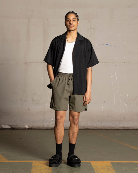 Saint Morta Villa Short Sleeve Shirt Black