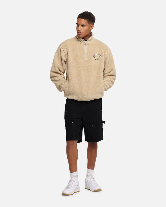 Nike Club Sustainable Winterized Half Zip Top Grain/Medium Ash Grey