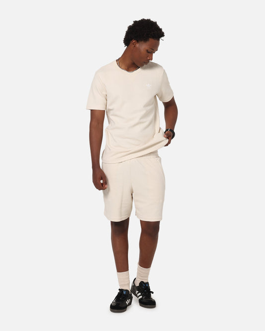 Adidas Trefoil Essentials Waffle T-Shirt Wonder White