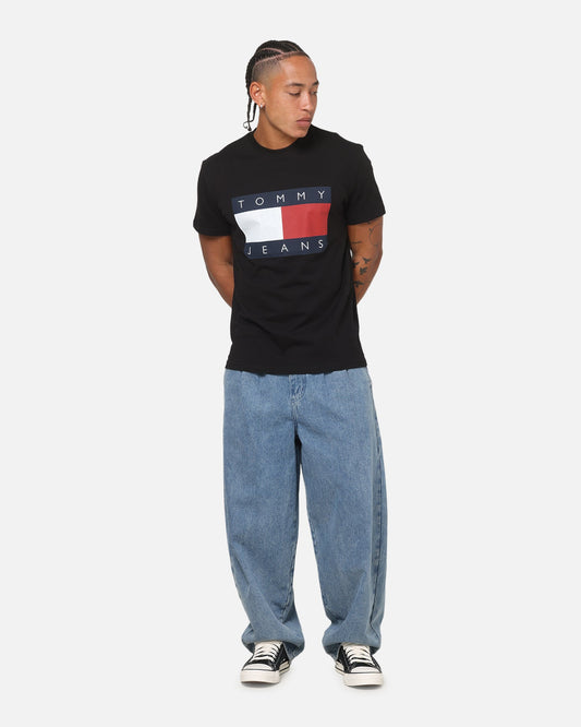 Tommy Jeans Regular Flag T-Shirt Black