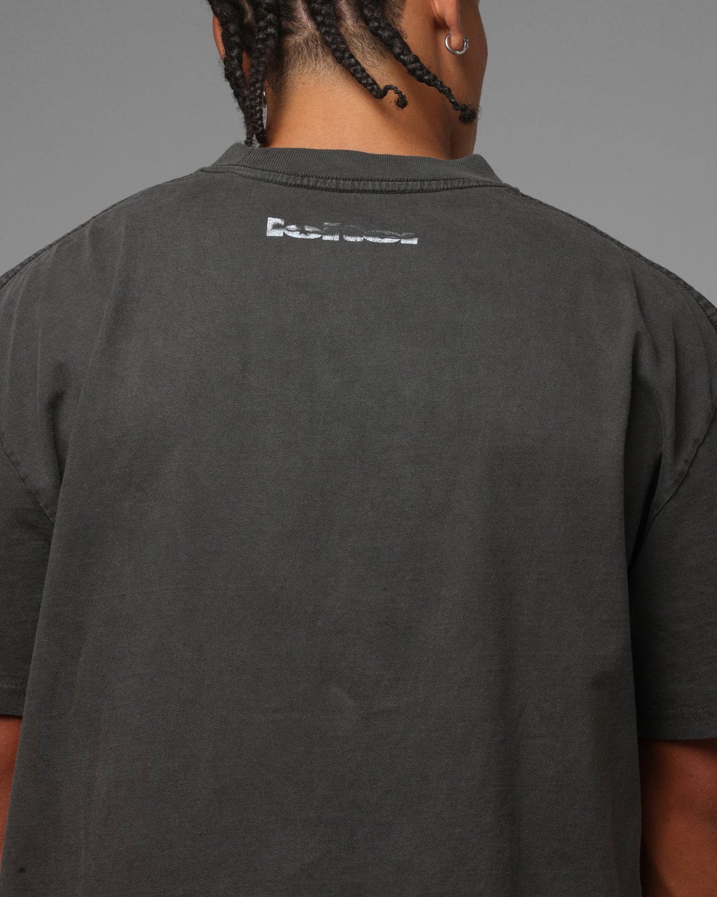 Loiter Afterimage T-Shirt Black Wash