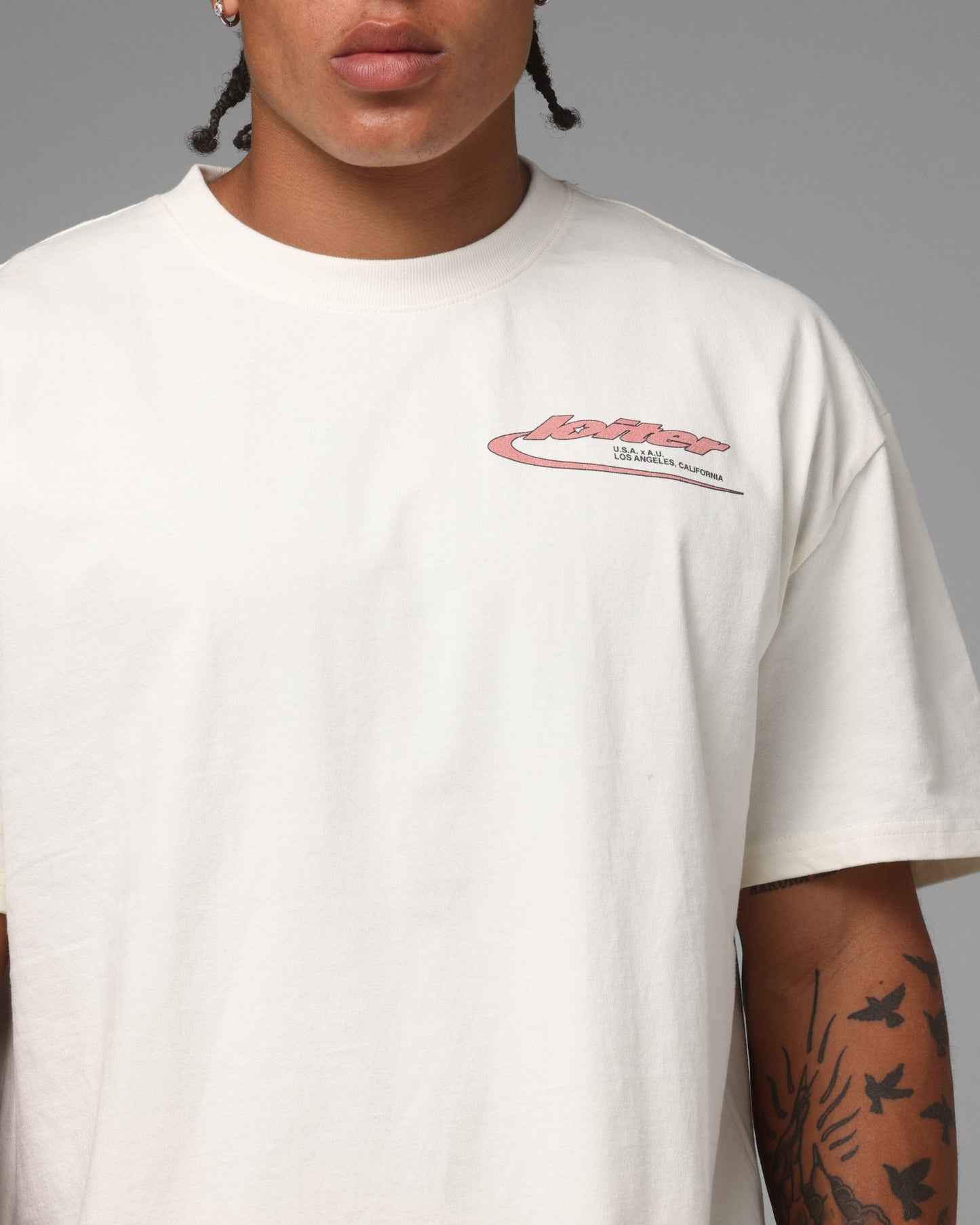 Loiter Stormbred T-Shirt Off White