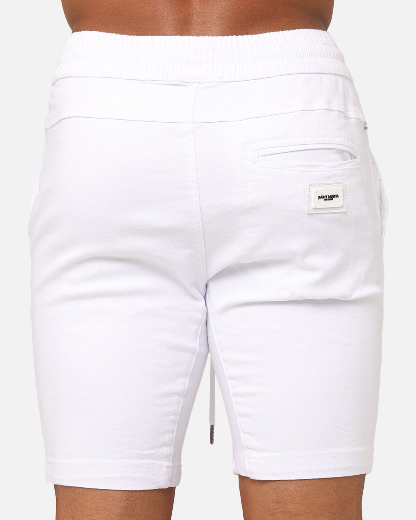 Saint Morta Annex V2 Denim Shorts White