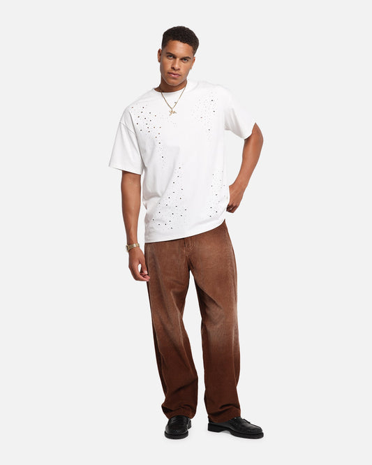 XXIII Corduroy Wash Pants Brown