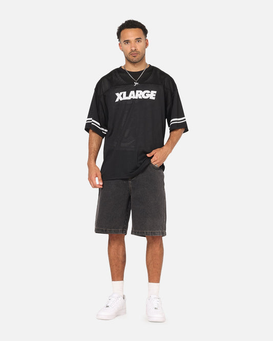 X-Large Bubble Bull Denim 91 Shorts Washed Black