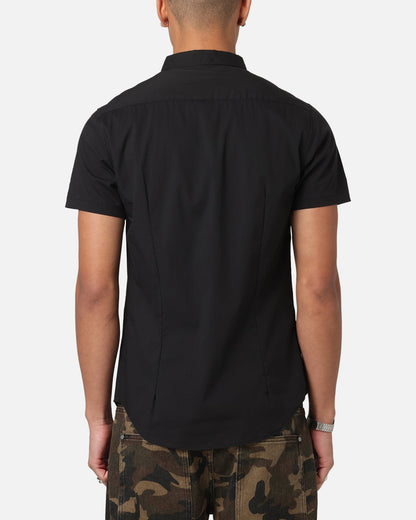 Saint Morta Alpha Homora Slimfit Shirt Black/Black
