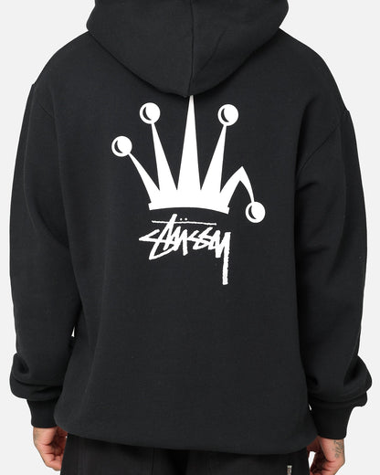 Stussy Crown LCB Hoodie Black