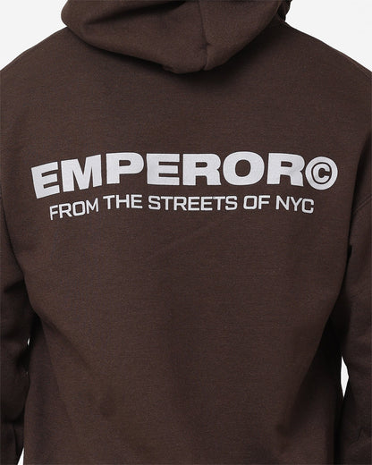 Emperor Apparel The Streets Hoodie Brown