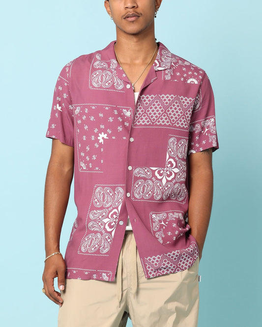 Carré Fragment Button Up Shirt Port