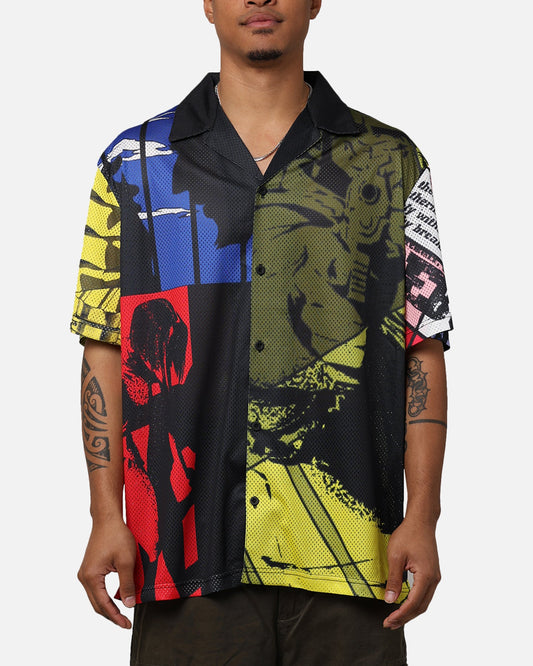 73Studio X Cowboy Bebop Colour Block Party Shirt Multi
