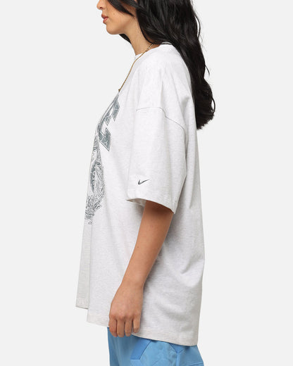 Nike Women's Sportswear Essential Oversized T-Shirt Birch Heather/Cool Grey