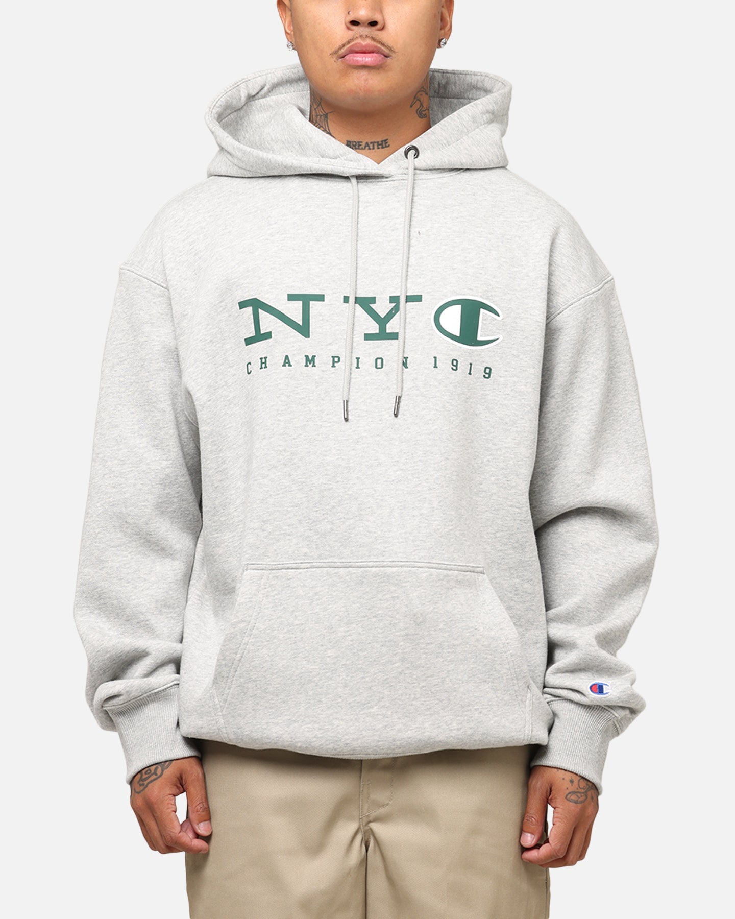 Champion Rochester Graphic Hoodie Grey