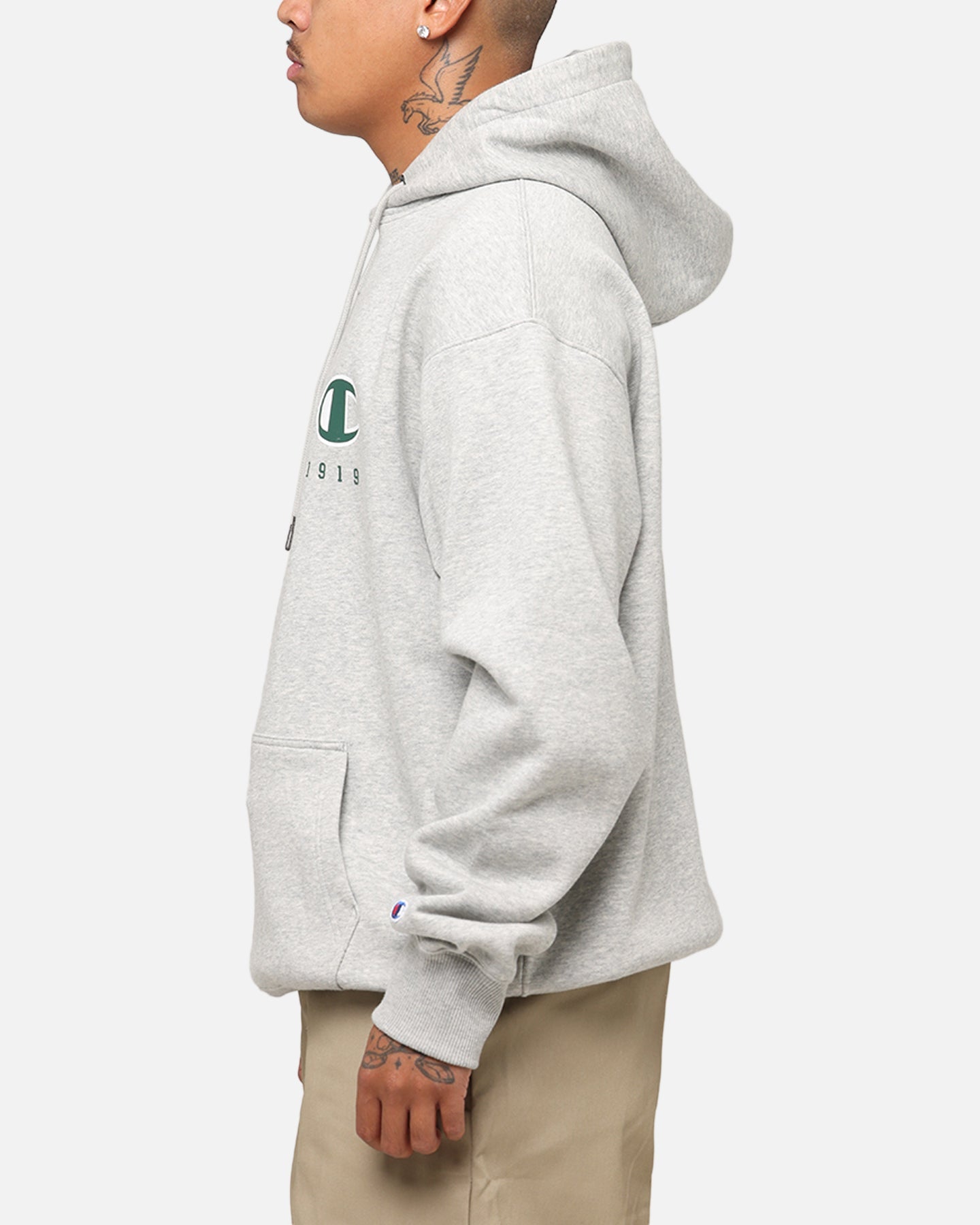 Champion Rochester Graphic Hoodie Grey