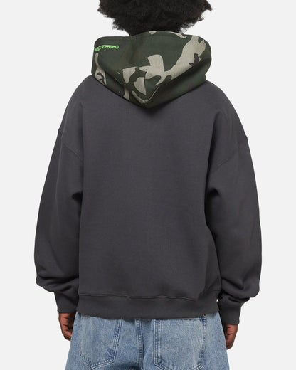 Mitchell & Ness Los Angeles Lakers World Tour Hoodie Washed Black