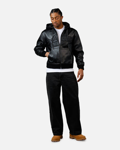 Avirex Napa Hoodie Black/Black