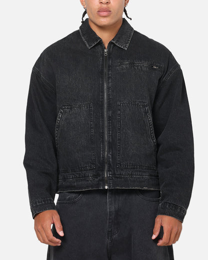 Saint Morta Halo Zip Jacket Black