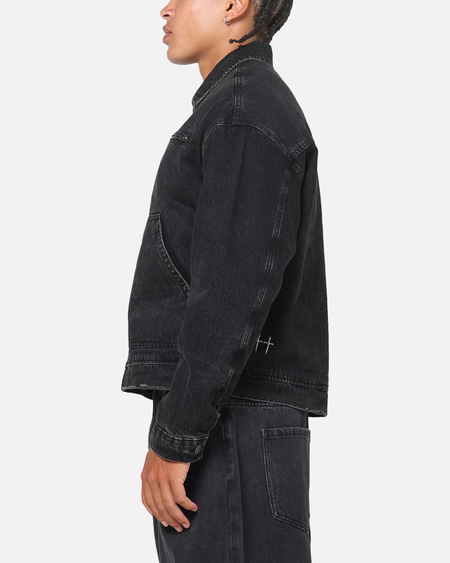 Saint Morta Halo Zip Jacket Black