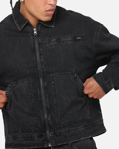 Saint Morta Halo Zip Jacket Black