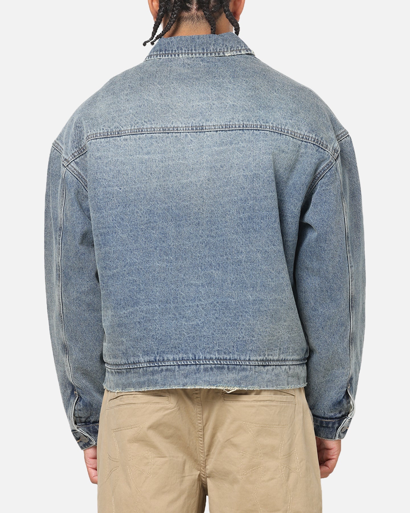 Saint Morta Halo Zip Jacket Dirty Denim