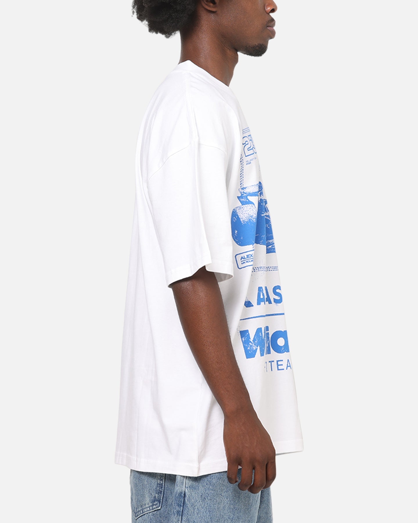 Culture Kings X Atlassian Williams F1 Team Heavy T-Shirt White