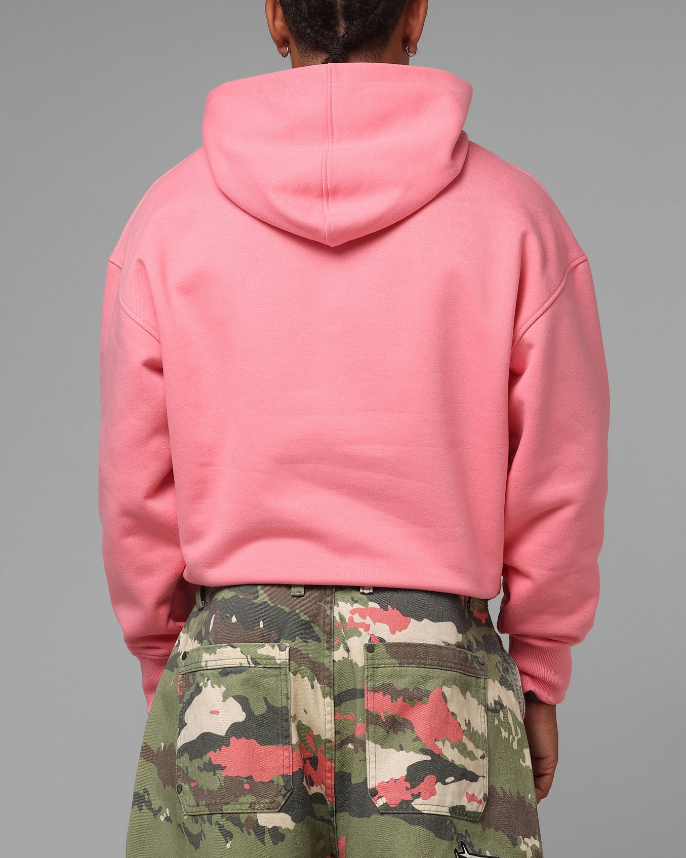 Loiter Global Hoodie Pink