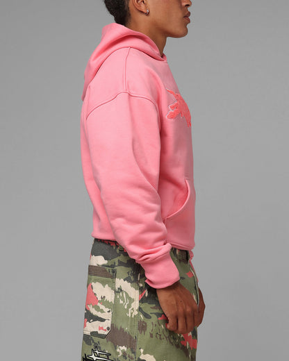Loiter Global Hoodie Pink