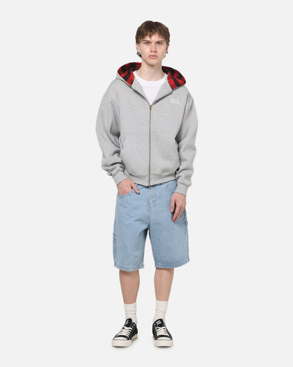 Carre True Form Hoodie Grey Marle/Plaid