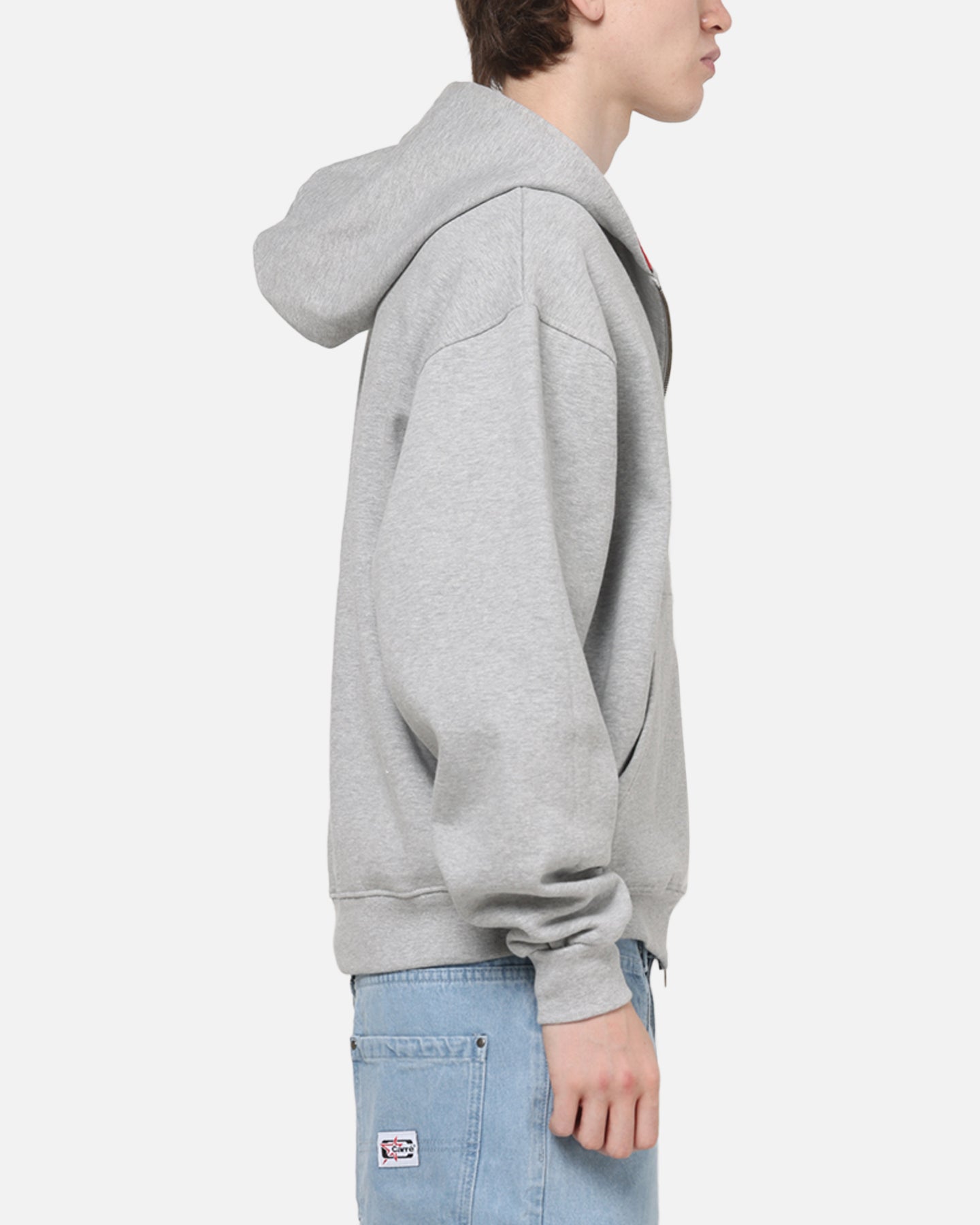 Carre True Form Hoodie Grey Marle/Plaid