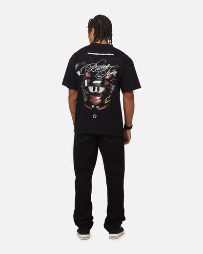 Culture Kings Disney x Formula 1® Mickey Helmet Vintage T-Shirt Black
