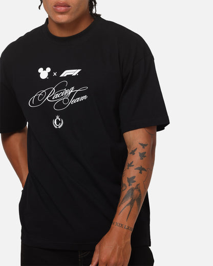 Culture Kings Disney x Formula 1® Mickey Helmet Vintage T-Shirt Black