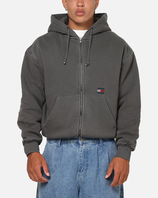 Tommy Jeans Quilt New Classics Zip Up Jacket Black