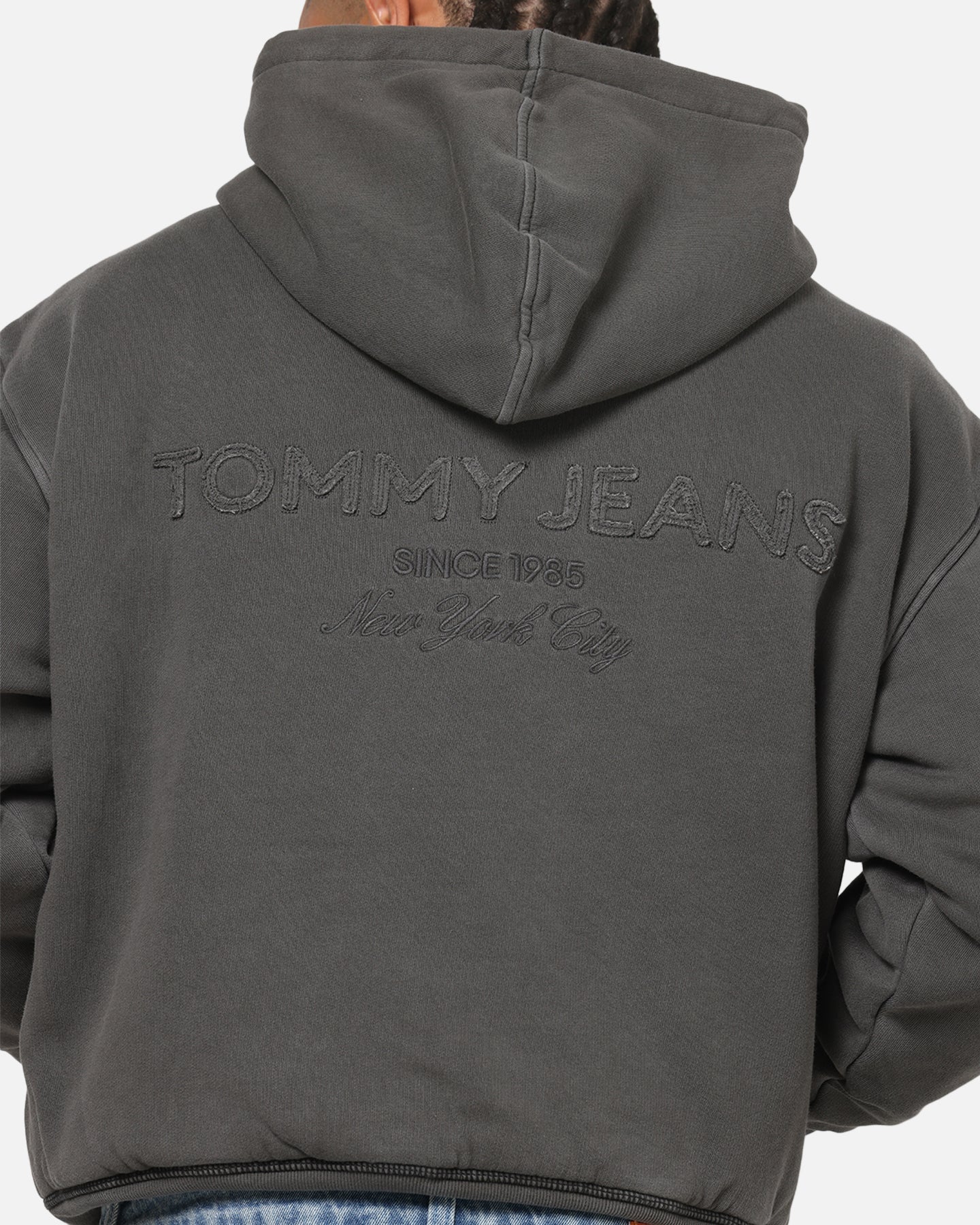 Tommy Jeans Quilt New Classics Zip Up Jacket Black