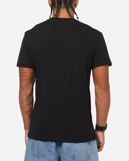 Tommy Jeans Regular Flag T-Shirt Black