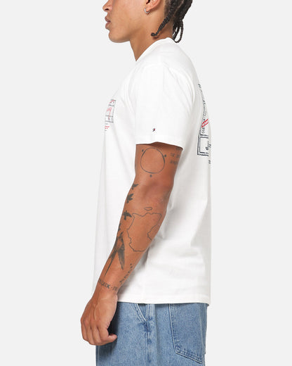 Tommy Jeans Spray T-Shirt Ecru