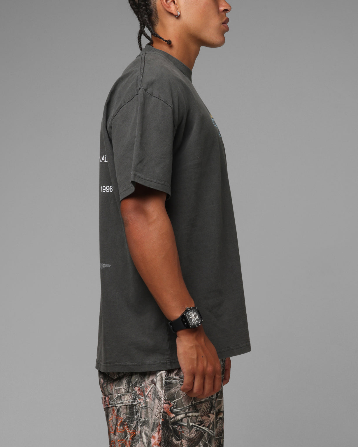 Loiter Speedform T-Shirt Black Wash