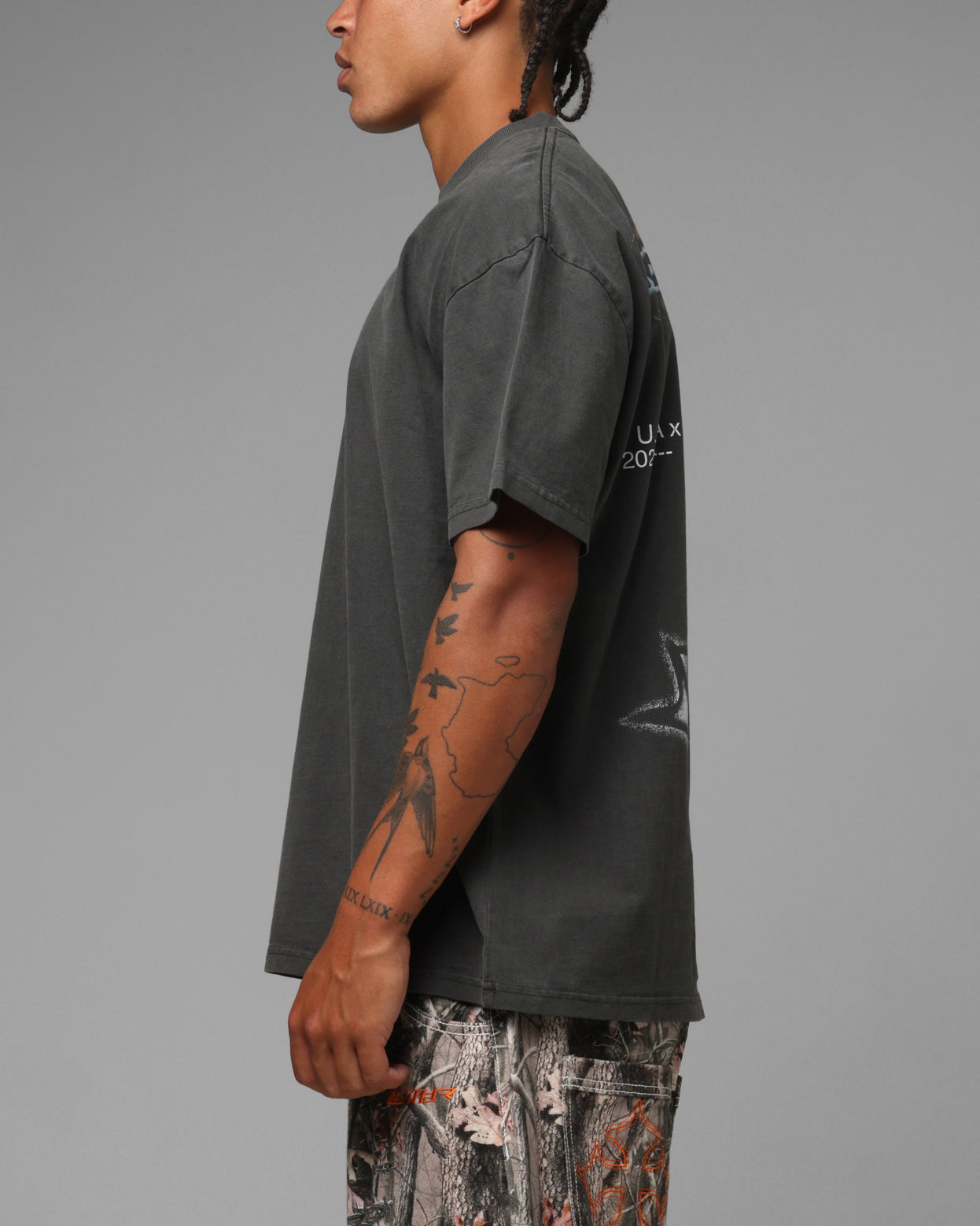 Loiter Speedform T-Shirt Black Wash