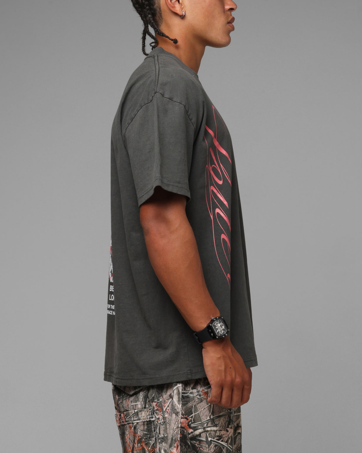 Loiter Eastern Bloc T-Shirt Black Wash