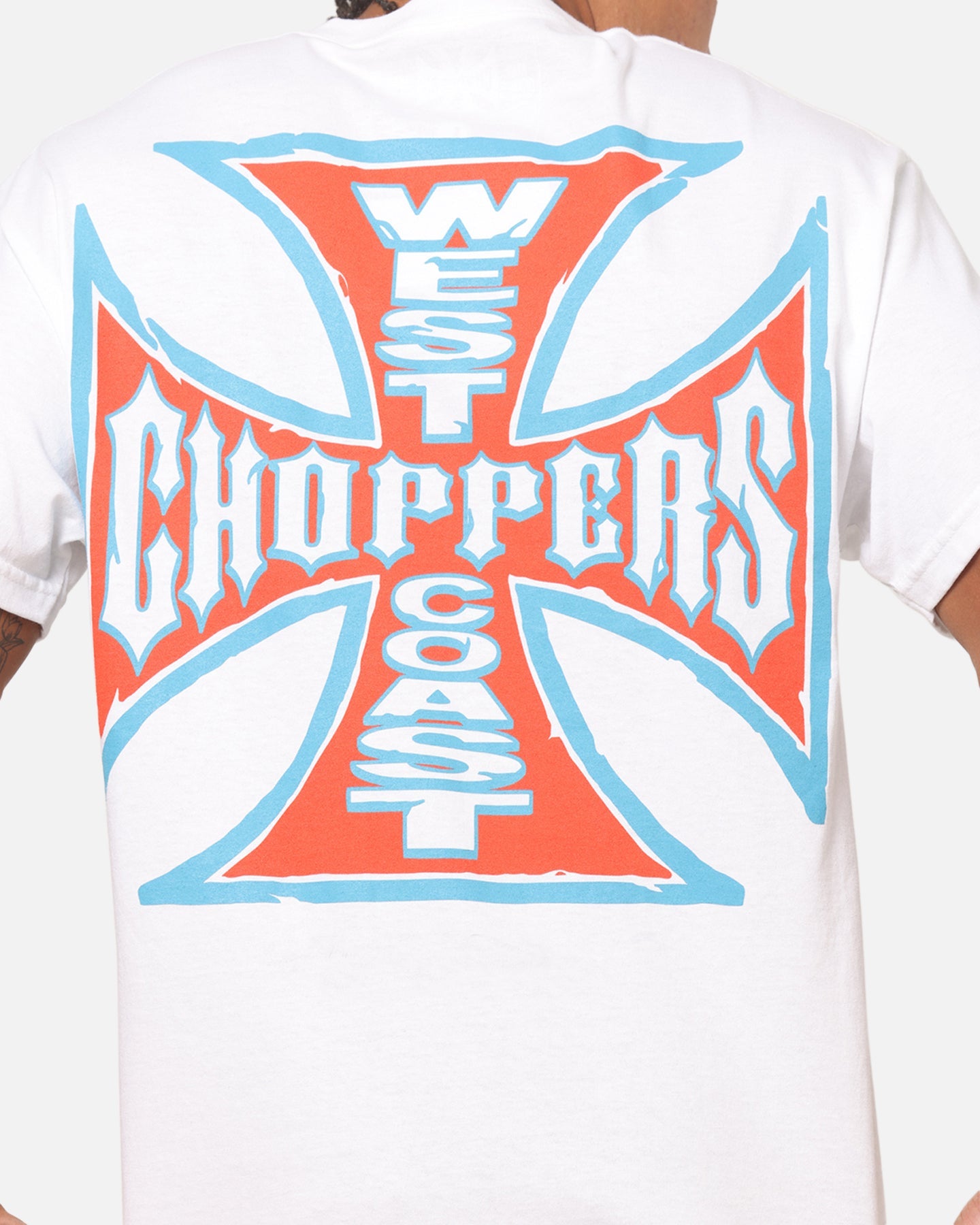 West Coast Choppers 80's Chiseled Logo T-Shirt White