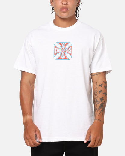West Coast Choppers 80's Chiseled Logo T-Shirt White