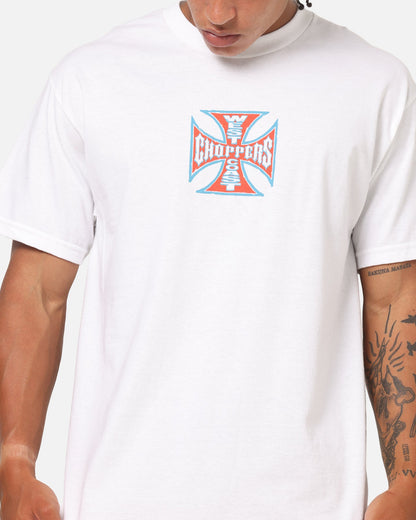 West Coast Choppers 80's Chiseled Logo T-Shirt White