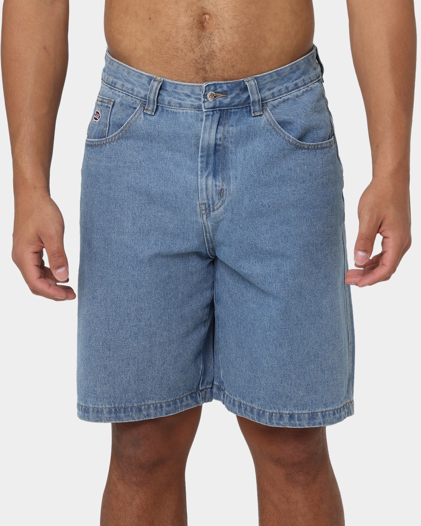 X-Large Bull Denim 91 Shorts Mid Blue