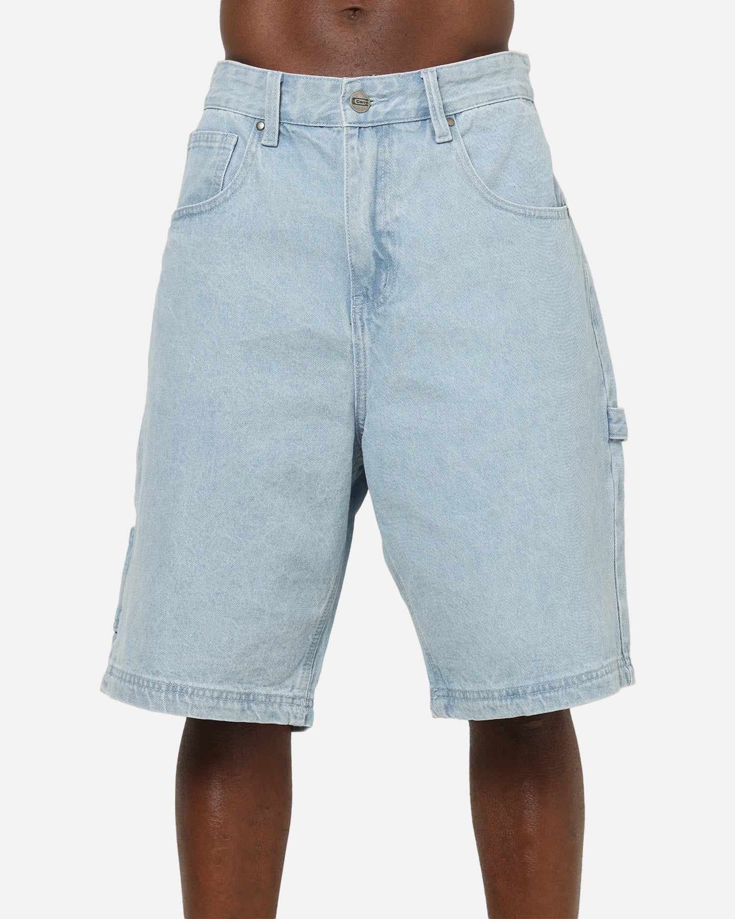 Carre Carpenter Jorts Light Blue Denim