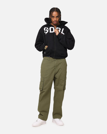 S Double Cargo Work Pant Army