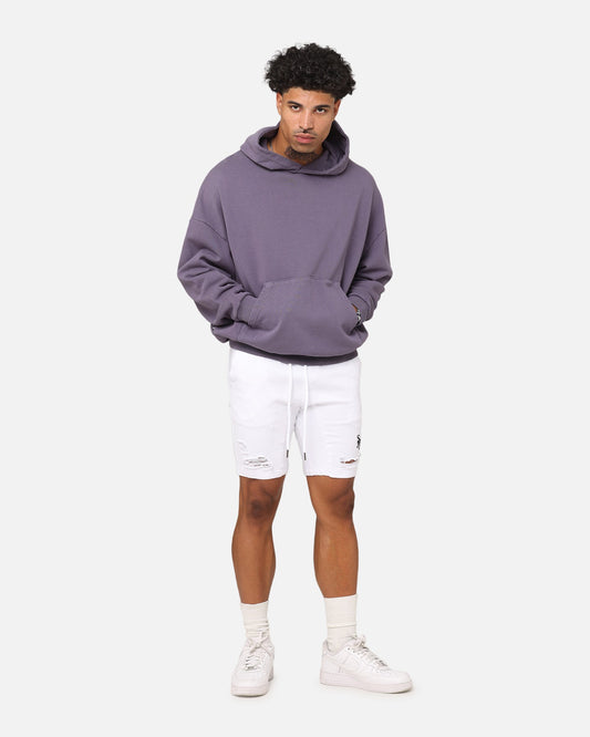 Saint Morta Annex V2 Denim Shorts White