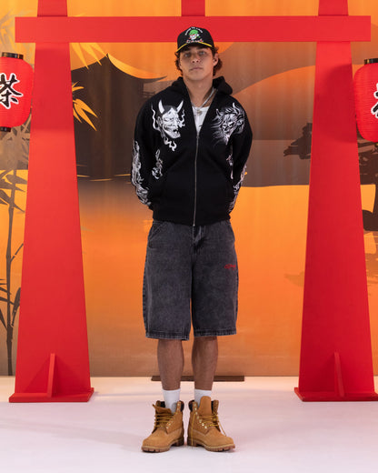 Ed Hardy Devil Jorts Black