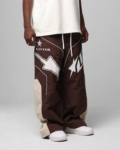 Loiter Motocross Parachute Pants Brown