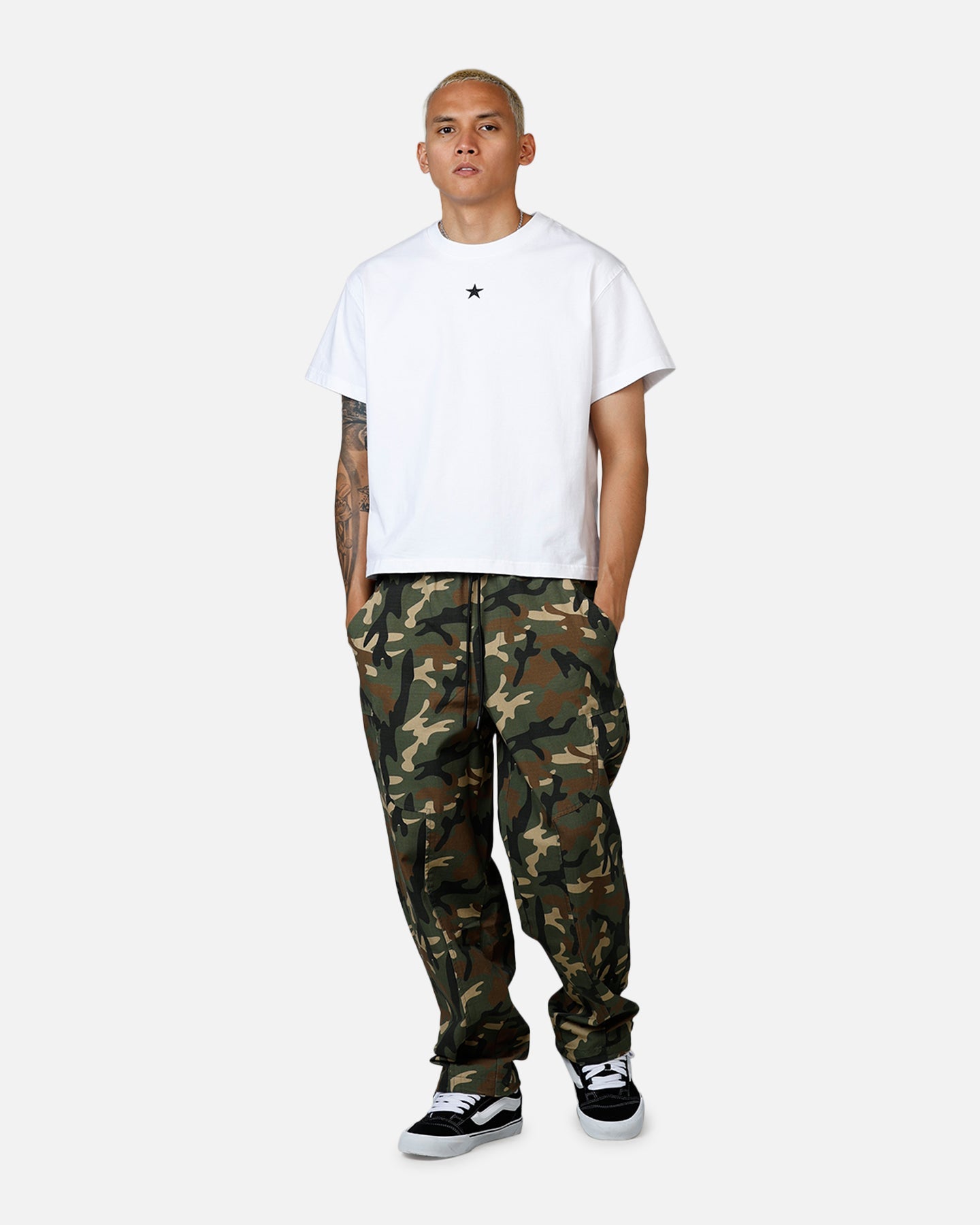 Carre Carpenter Pant Woodland Camo