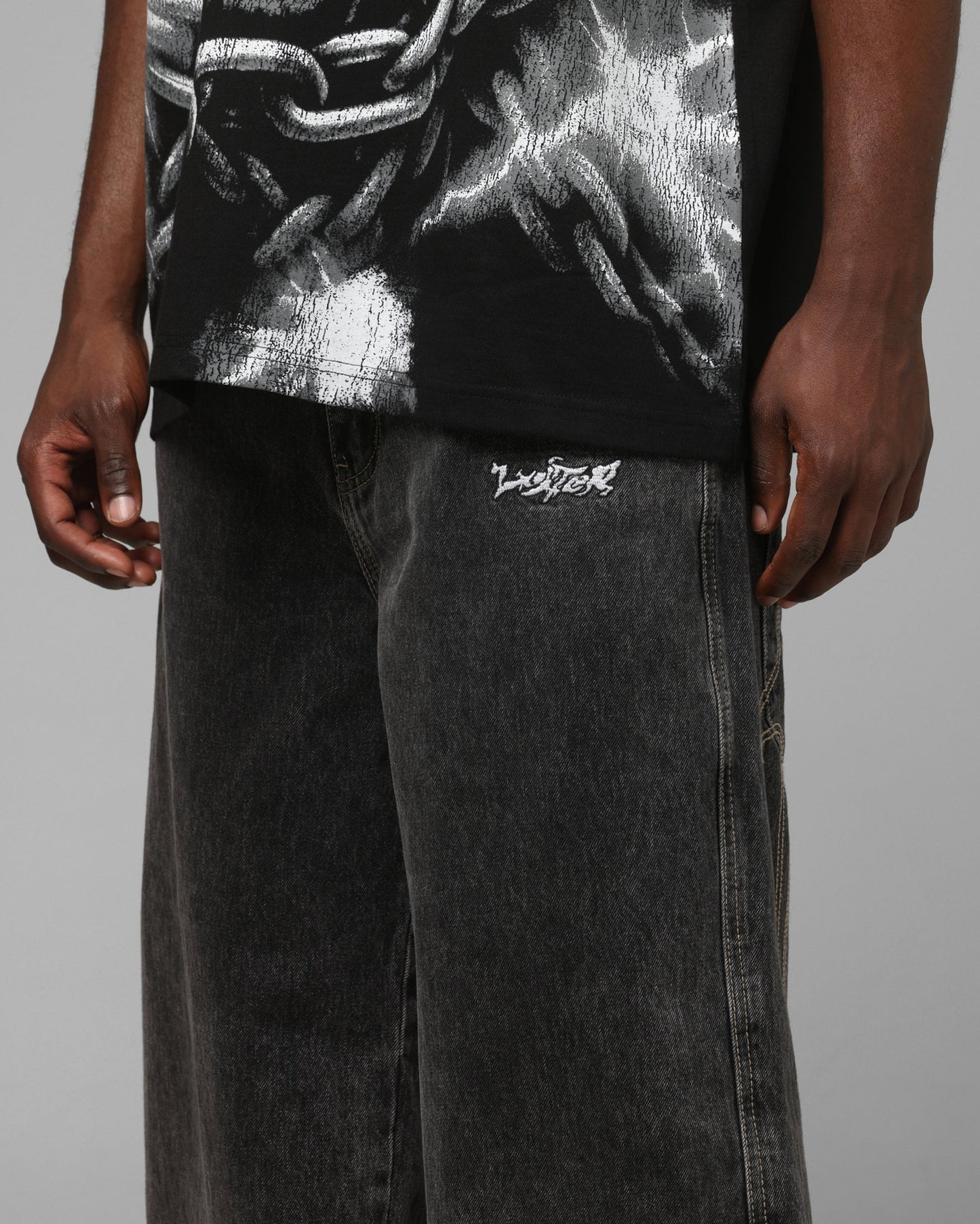 Loiter Star Born Jeans Dirty Grey