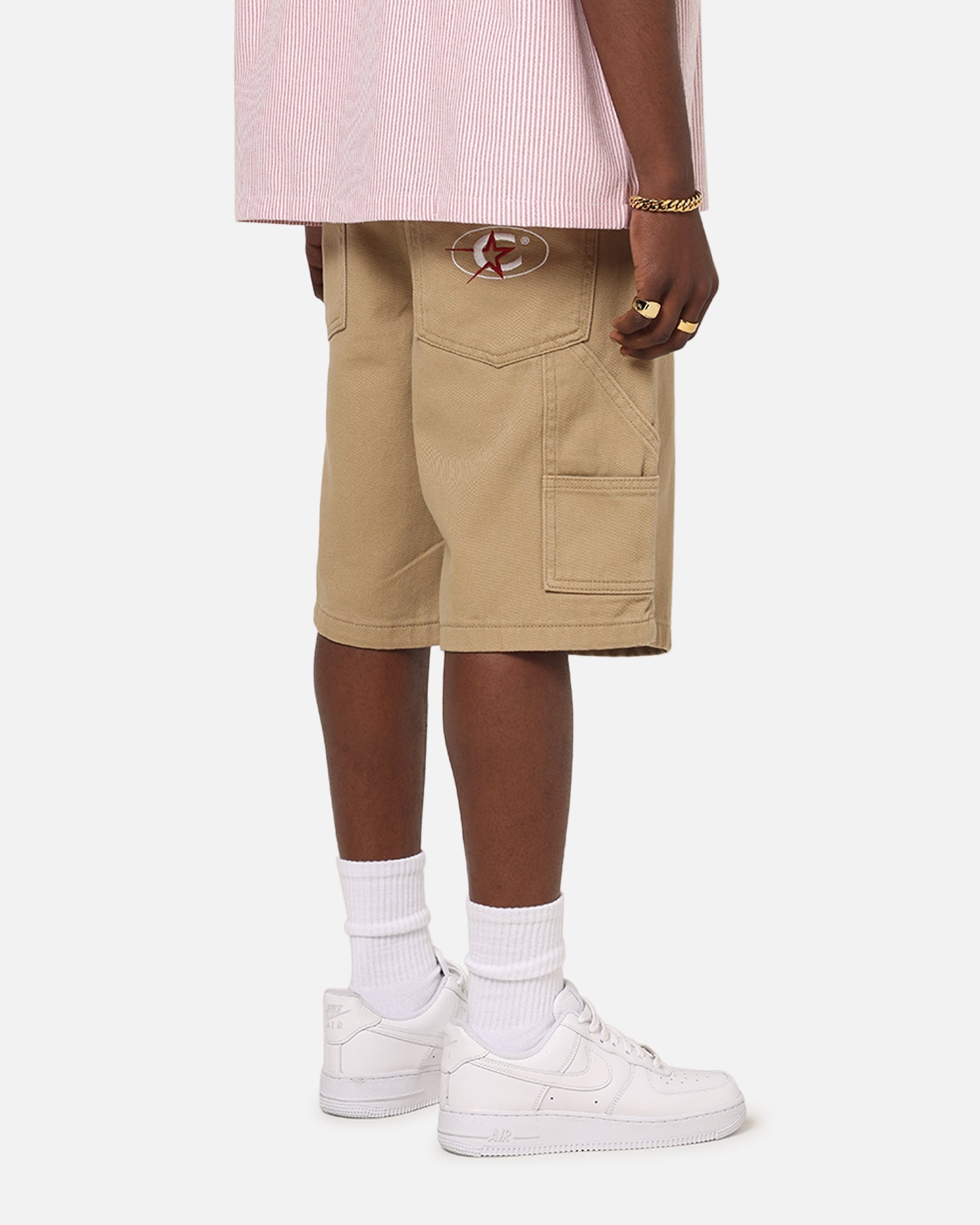 Carre Carpenter Jorts Stone