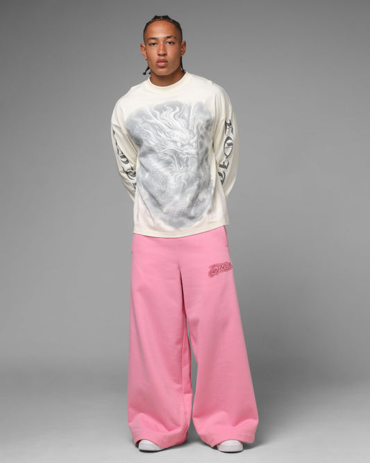 Loiter Weezy Ultra Wide Sweatpants Pink
